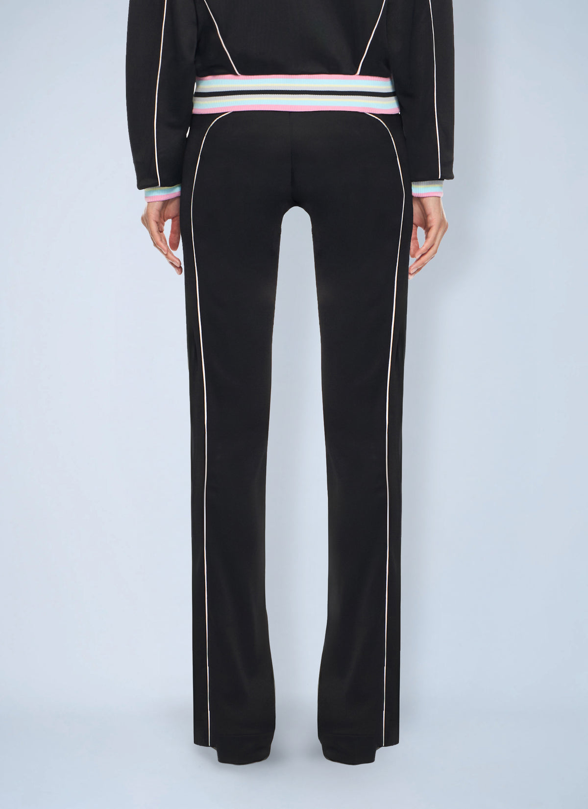 Off-White Women Fluid Track Slim Pants