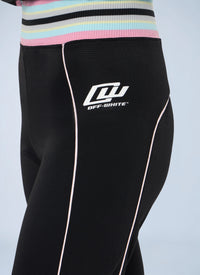 Off-White Women Fluid Track Slim Pants