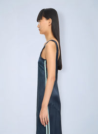 Off-White Off-White Women Satin Backless Midi Dress