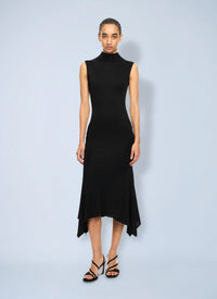 Off-White Women Fluid Sleeveless Midi Dress