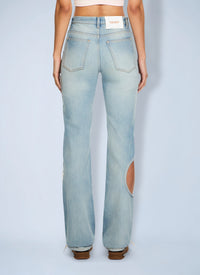 Off-White Women New Meteor Denim Pants