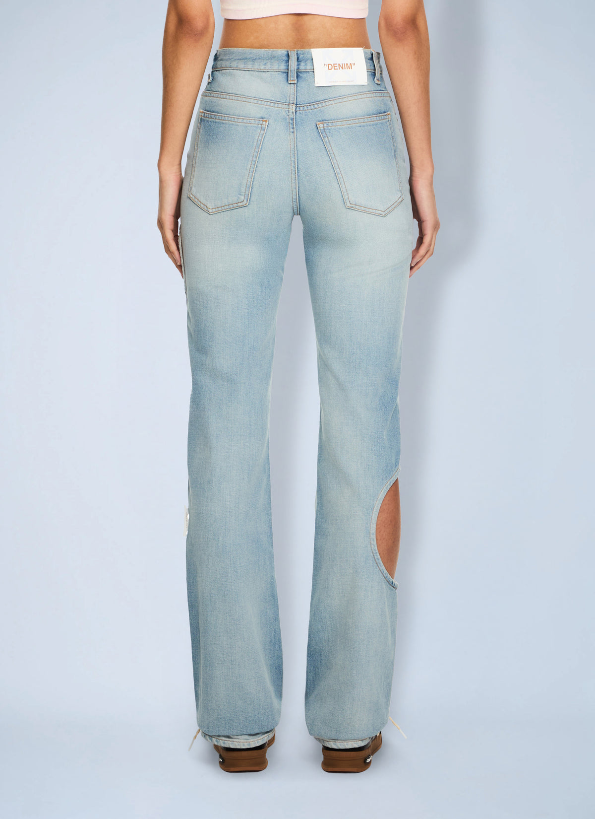 Off-White Women New Meteor Denim Pants