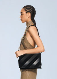 Off-White Women Sandbag 404 Diagonal Bag