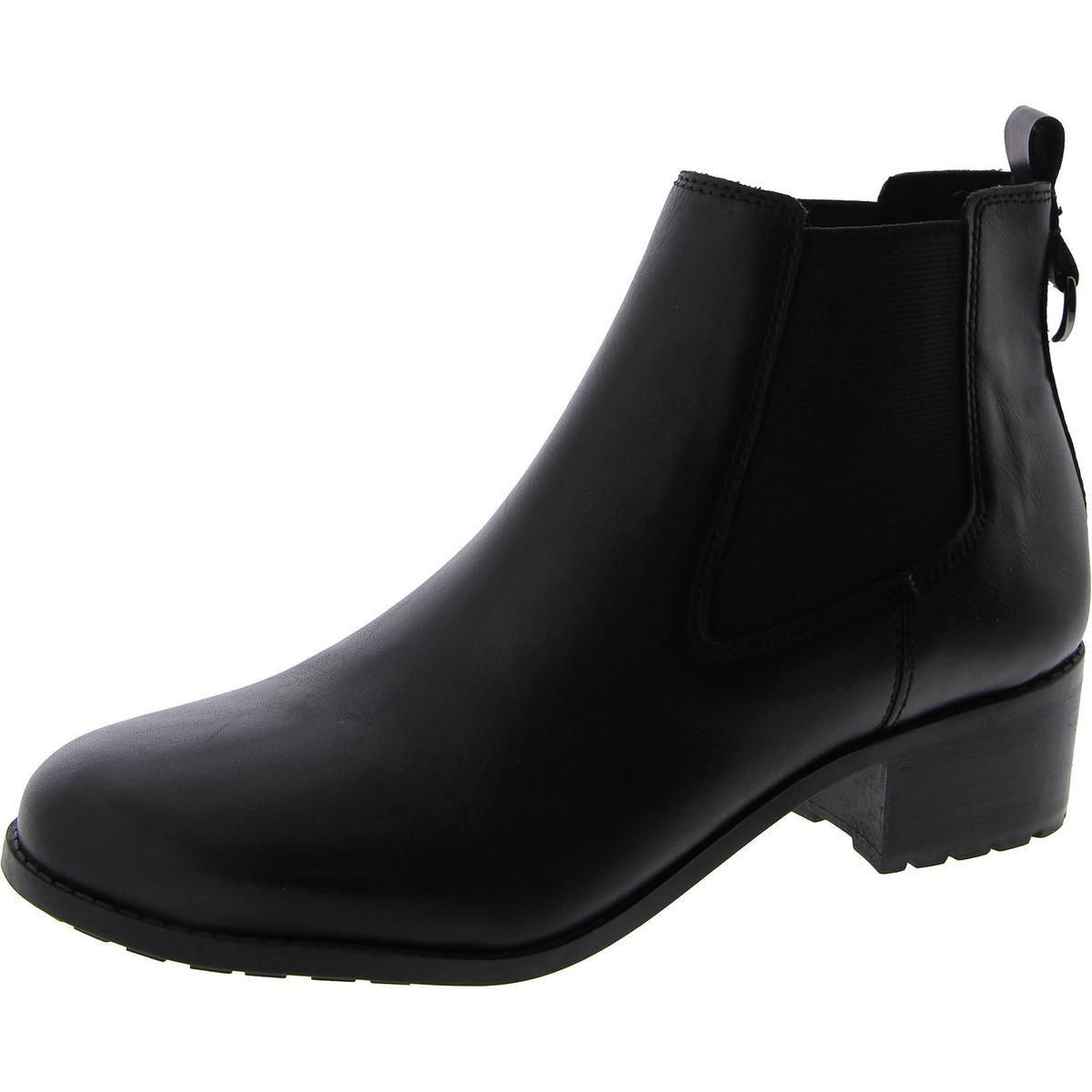 Bhfo Womens Block Heel Round Toe Mid-Calf Boots