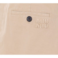 Miu Miu Women Old Gabardine Miniskirt