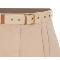Miu Miu Women Old Gabardine Miniskirt