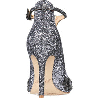 Conroy Womens Glitter Stilettos Dress Sandals