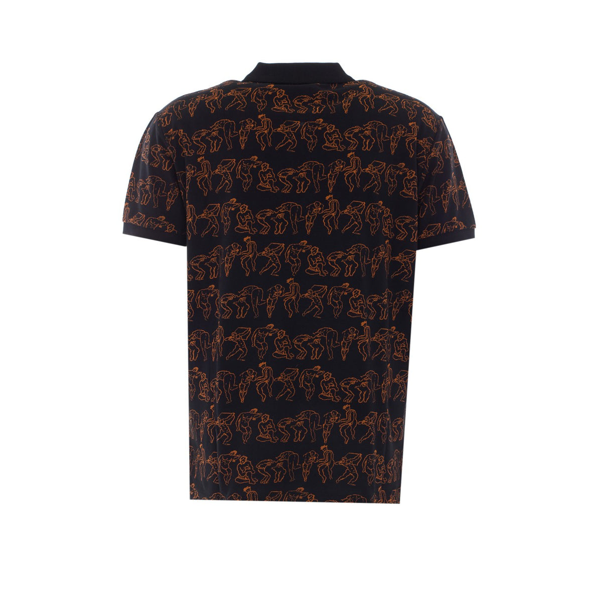 Vivienne Westwood Men Orb Logo Printed Classic Polo