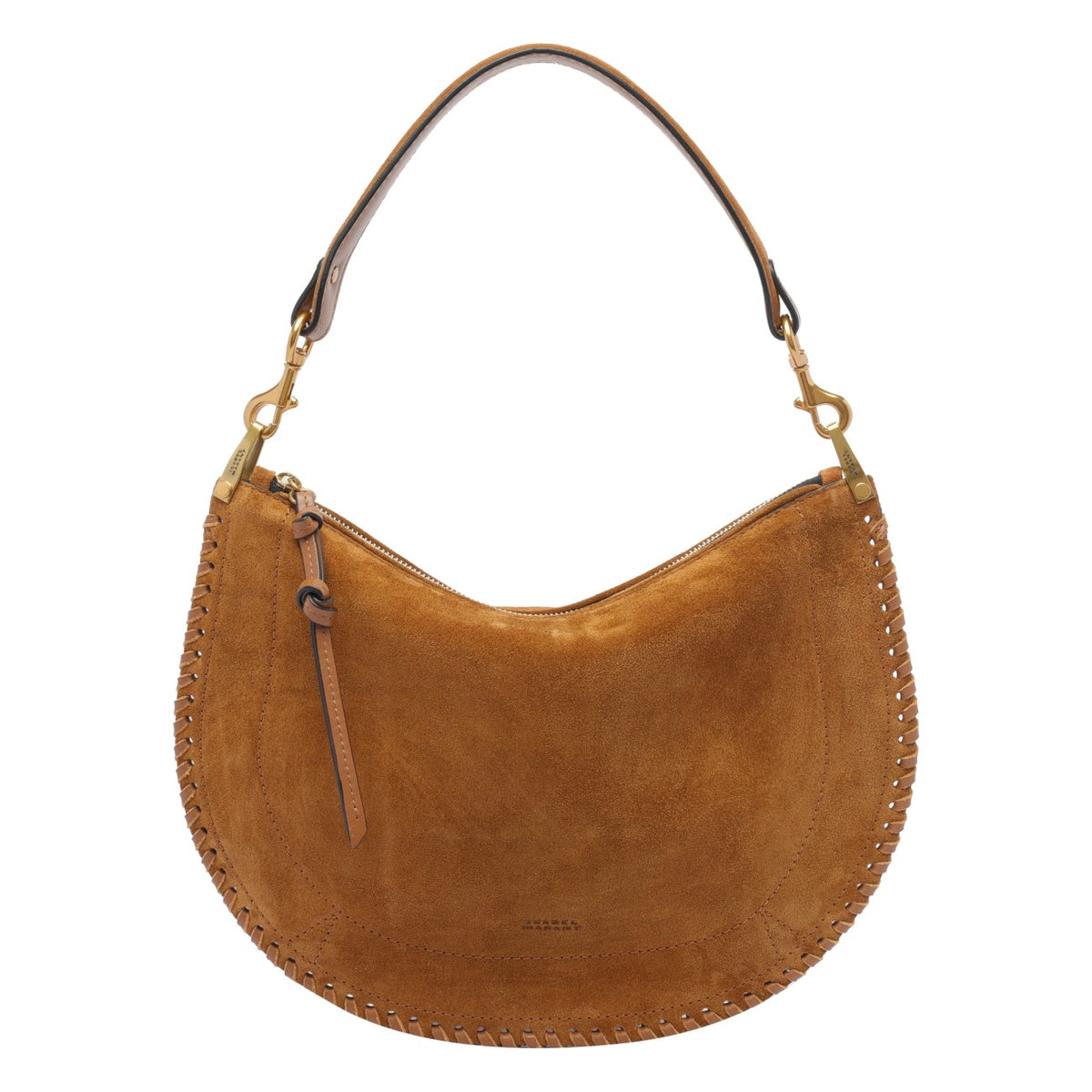 Isabel Marant Women Oskan Moon Soft Zip Shoulder Bag