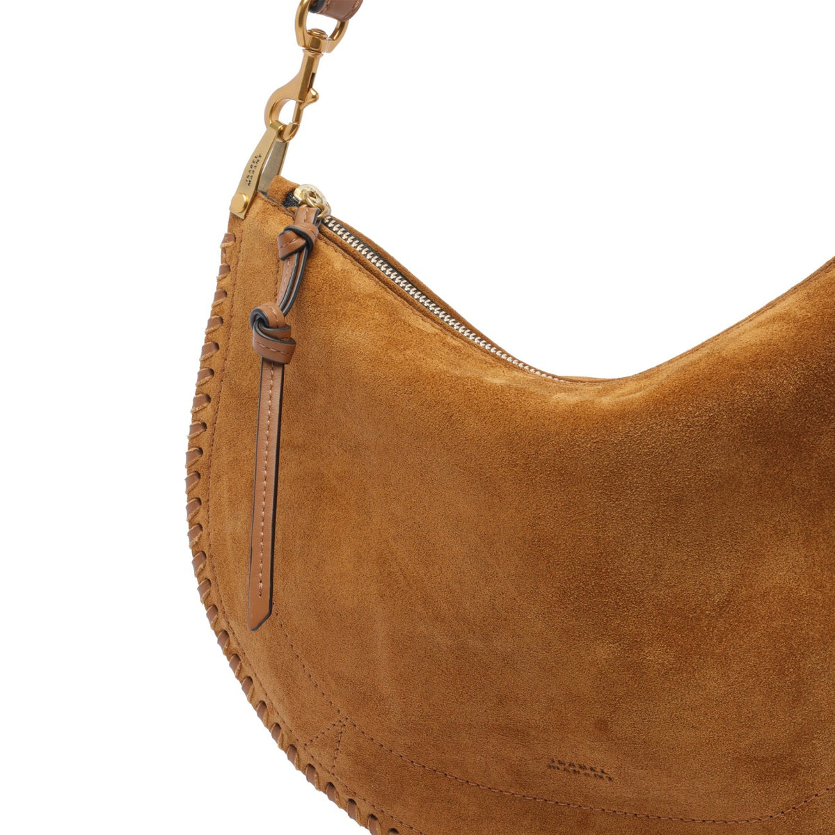 Isabel Marant Women Oskan Moon Soft Zip Shoulder Bag