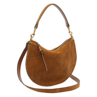 Isabel Marant Women Oskan Moon Soft Zip Shoulder Bag