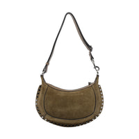 Isabel Marant Women Oskan Moon Suede Shoulder Bag