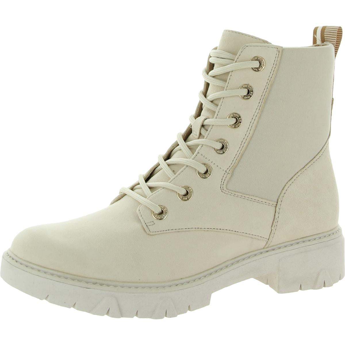 Hudson Womens Arch Support Ankle Combat & Lace-up Boots