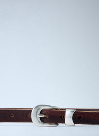 Our Legacy Men Leather Belt