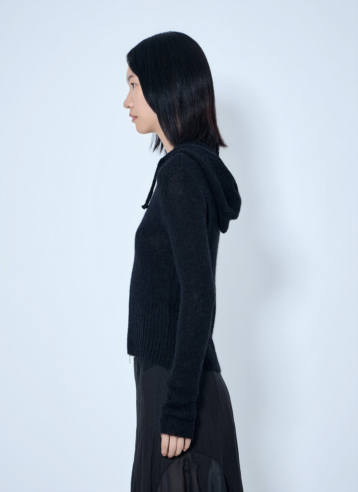 Our Legacy Women Compact Hooded Zip-Up Cardigan