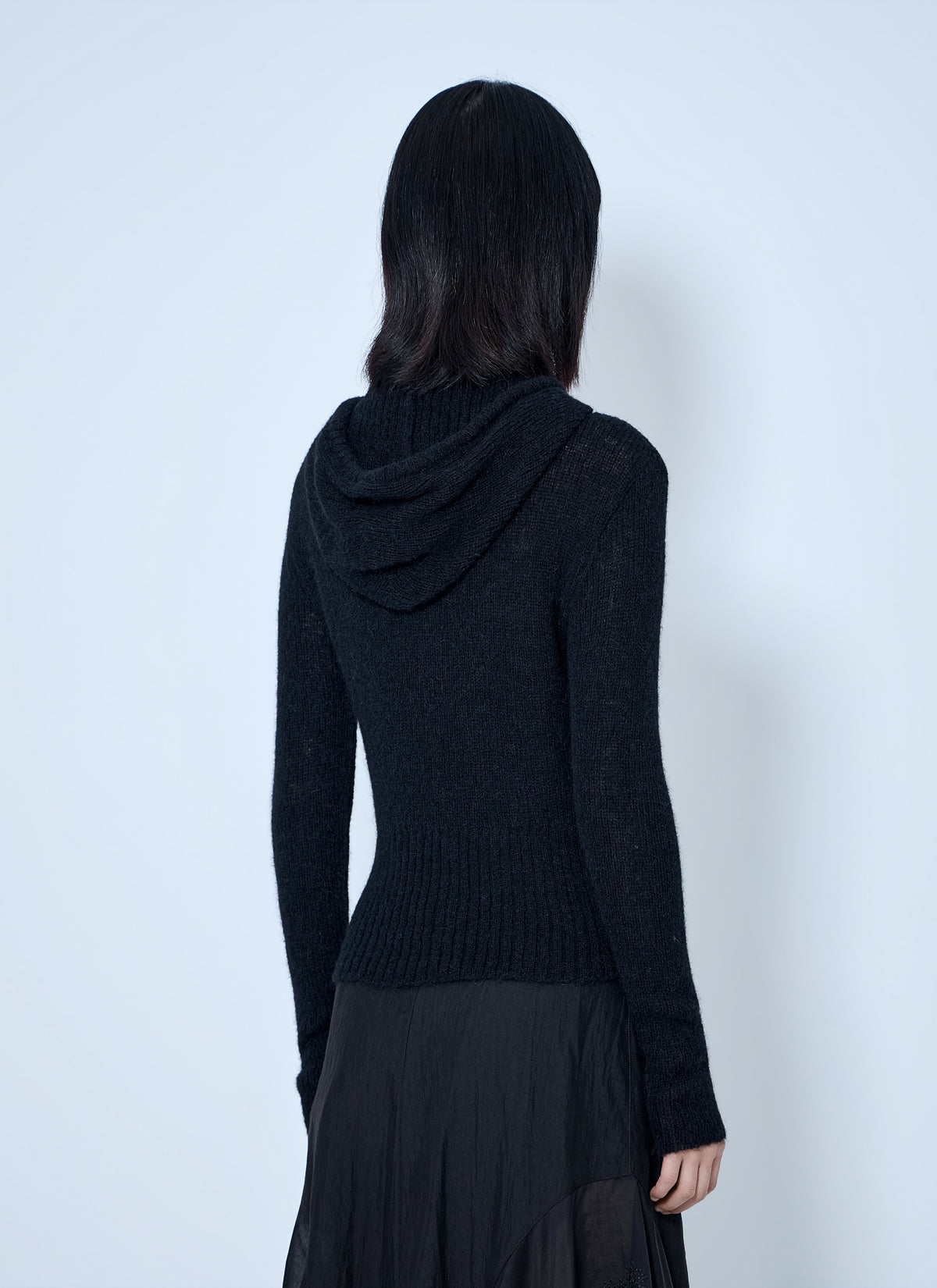 Our Legacy Women Compact Hooded Zip-Up Cardigan