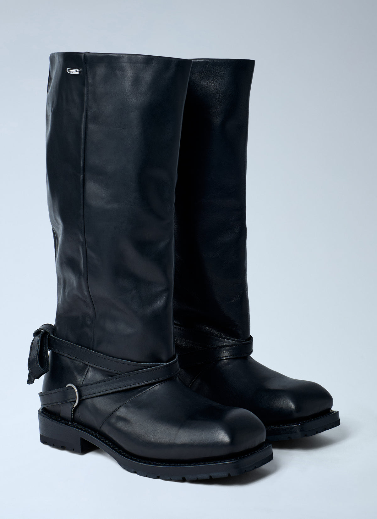 Our Legacy Women High Engine Leather Boots