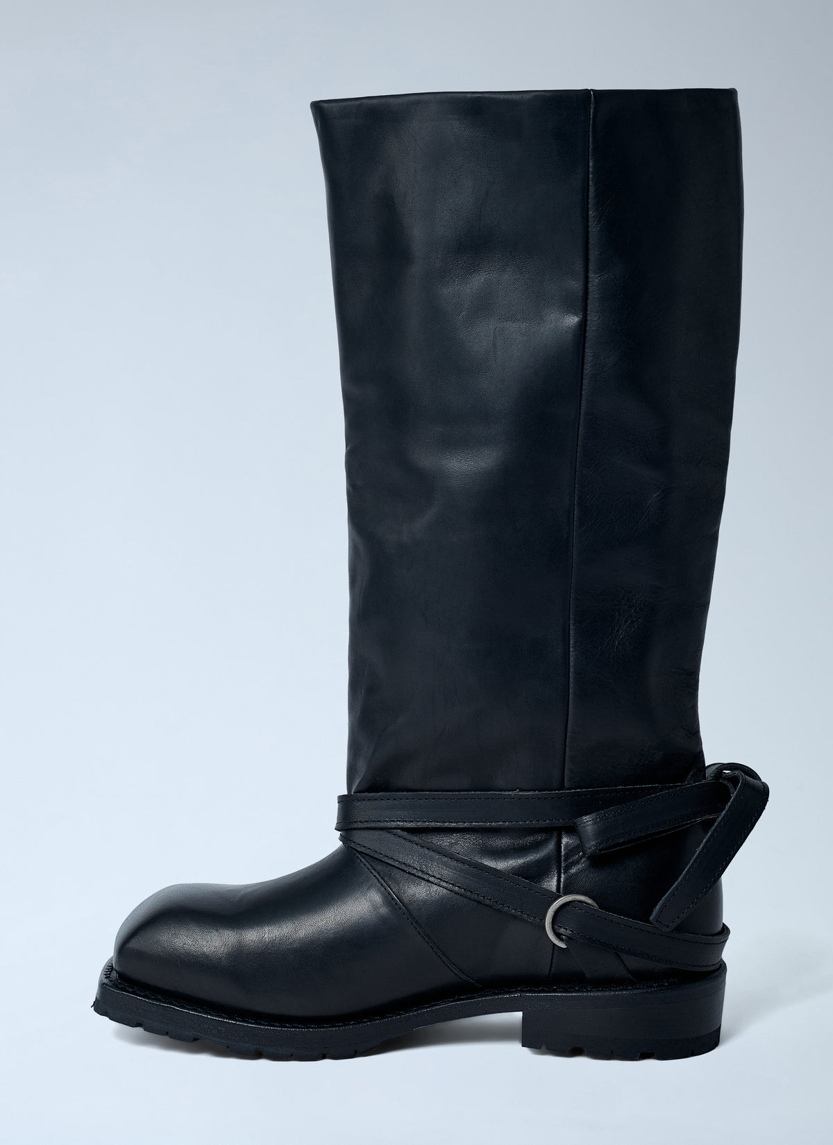 Our Legacy Women High Engine Leather Boots