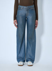 Our Legacy Our Legacy Women Wide-Leg Denim Trousers