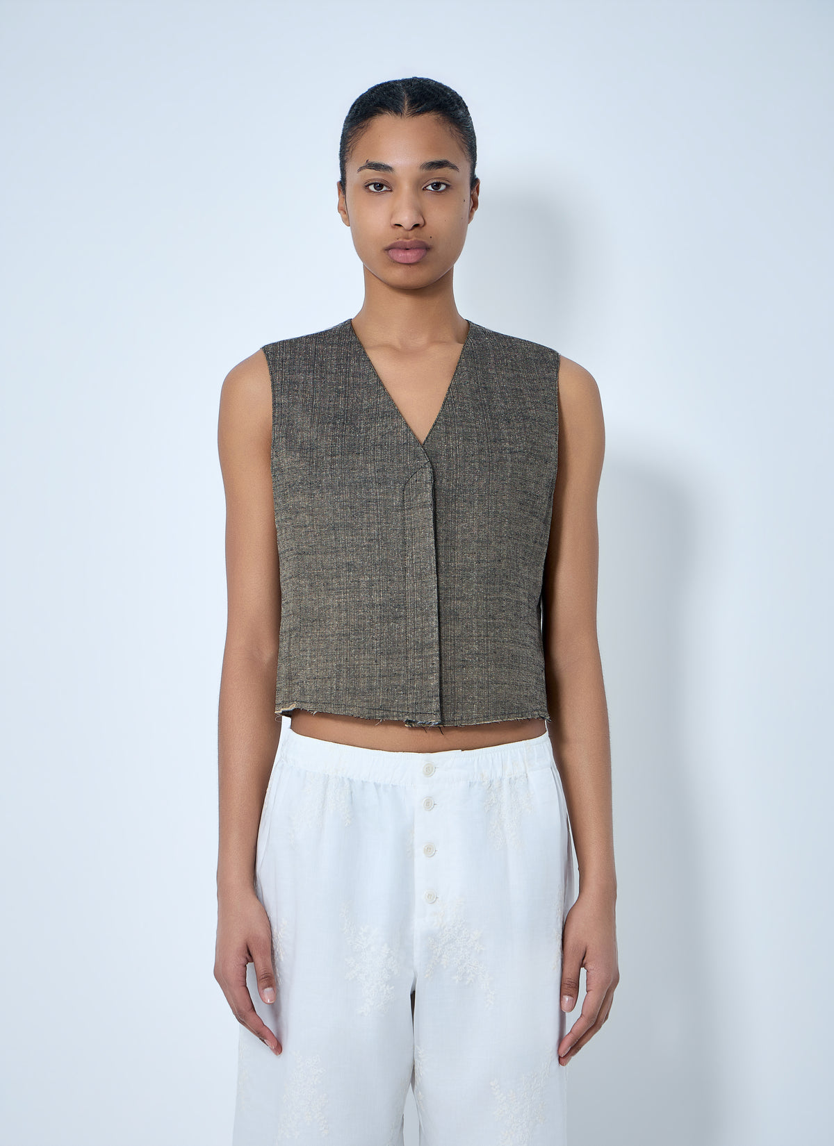 Our Legacy Women V-Neck Sleeveless Waistcoat