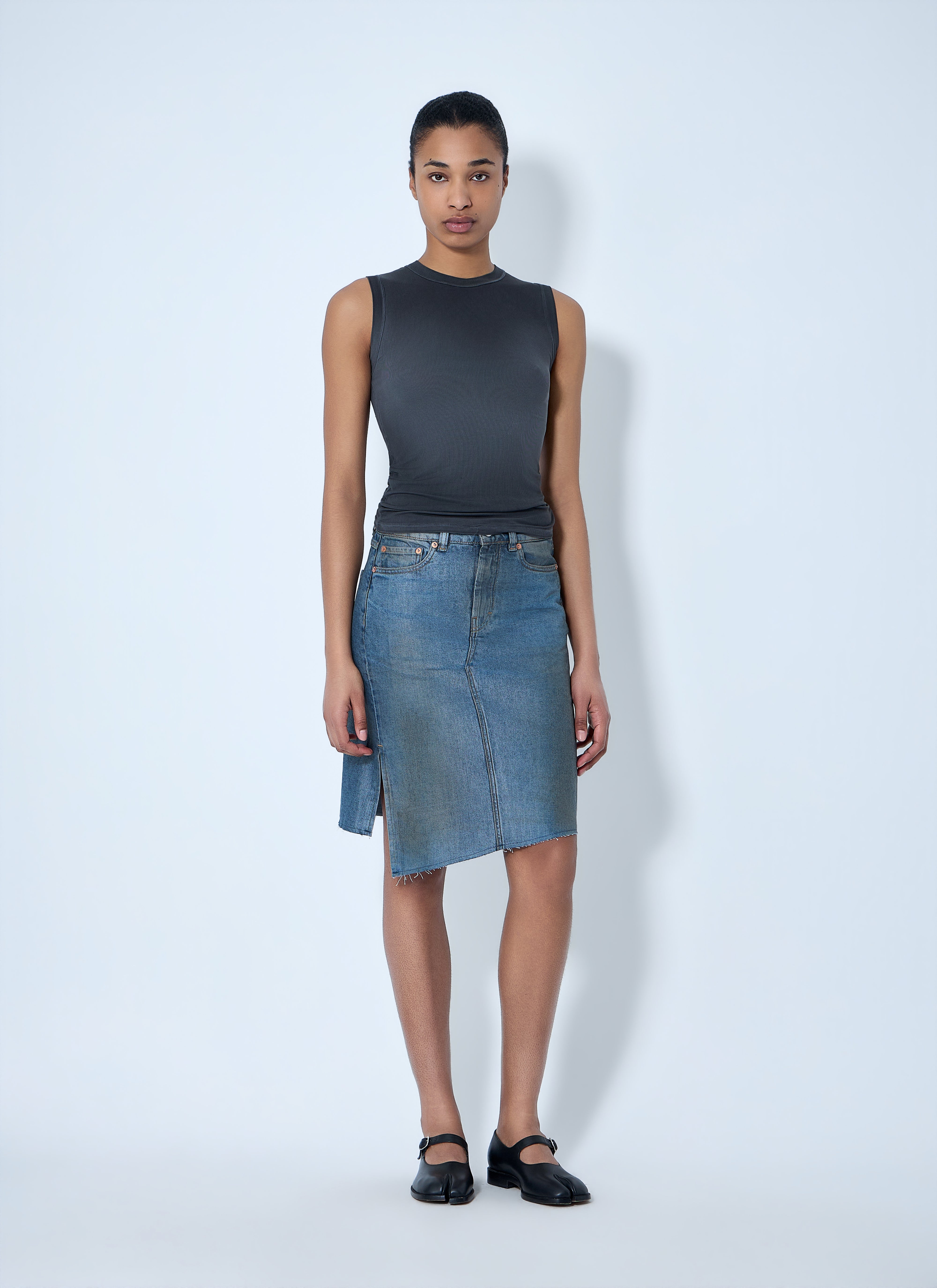 Our Legacy Women Asymmetric Denim Skirt – Bluefly