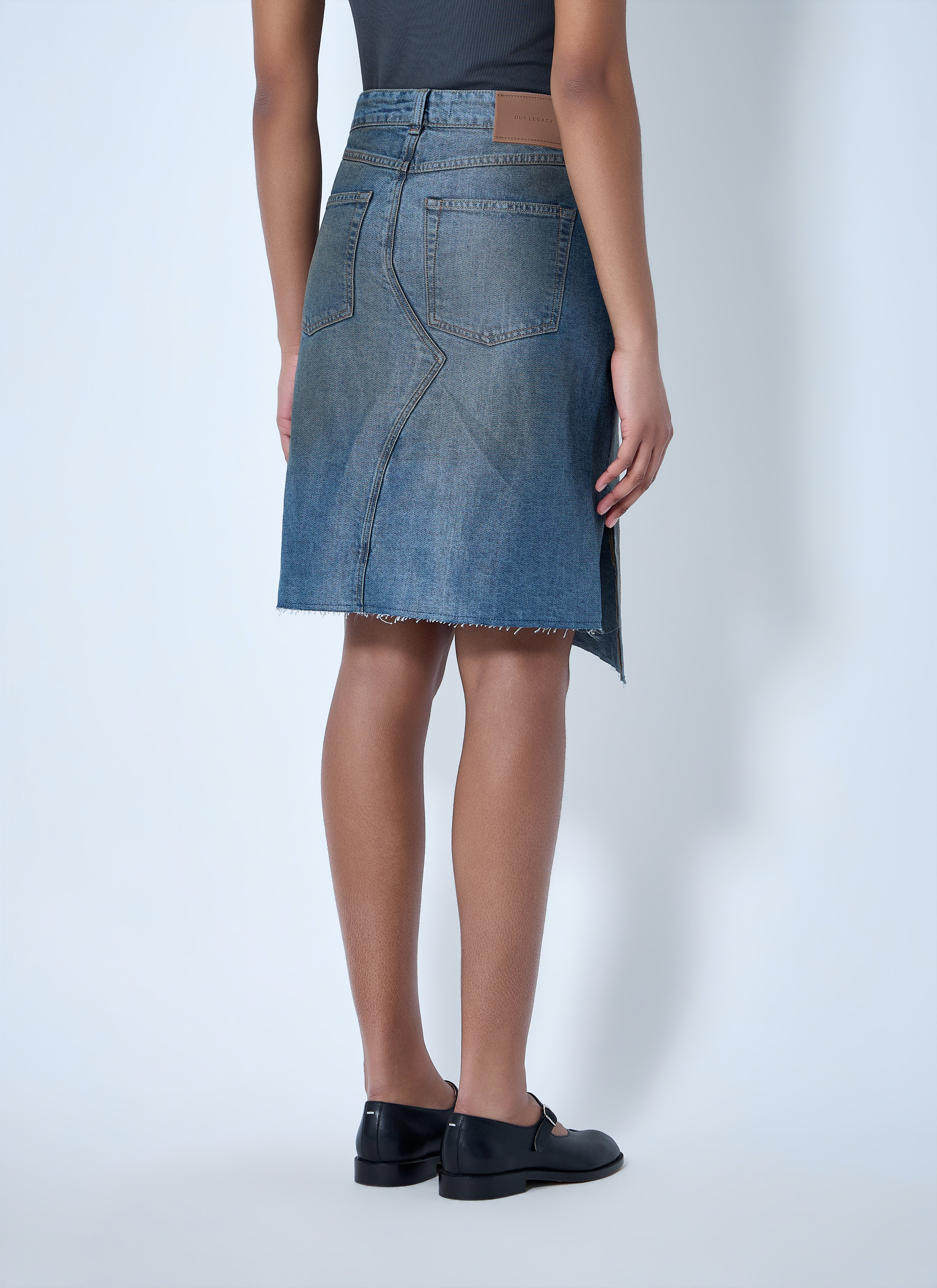 Our Legacy Women Asymmetric Denim Skirt – Bluefly