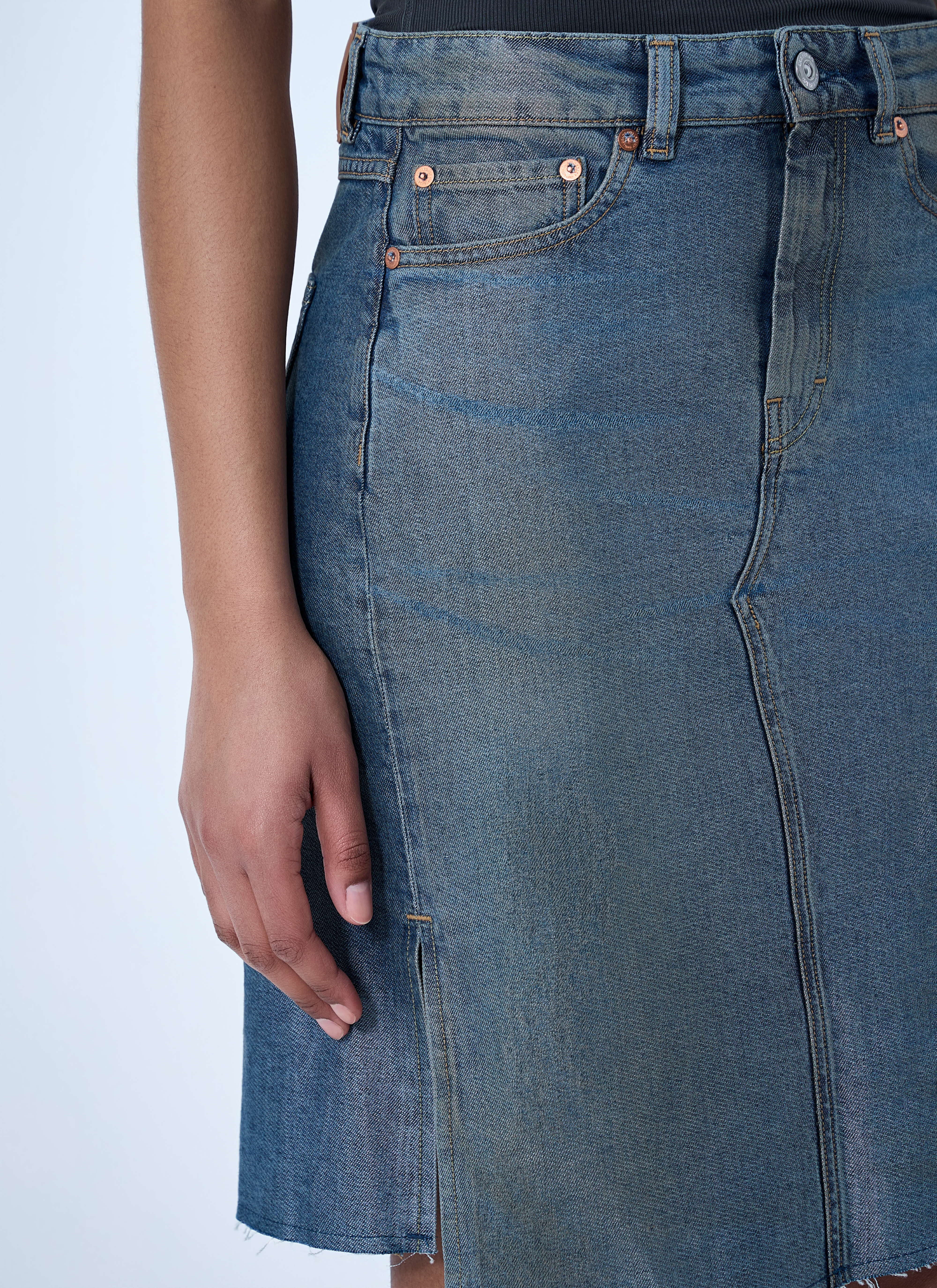 Our Legacy Women Asymmetric Denim Skirt – Bluefly