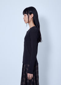 Our Legacy Women Gentle Henley Longsleeve