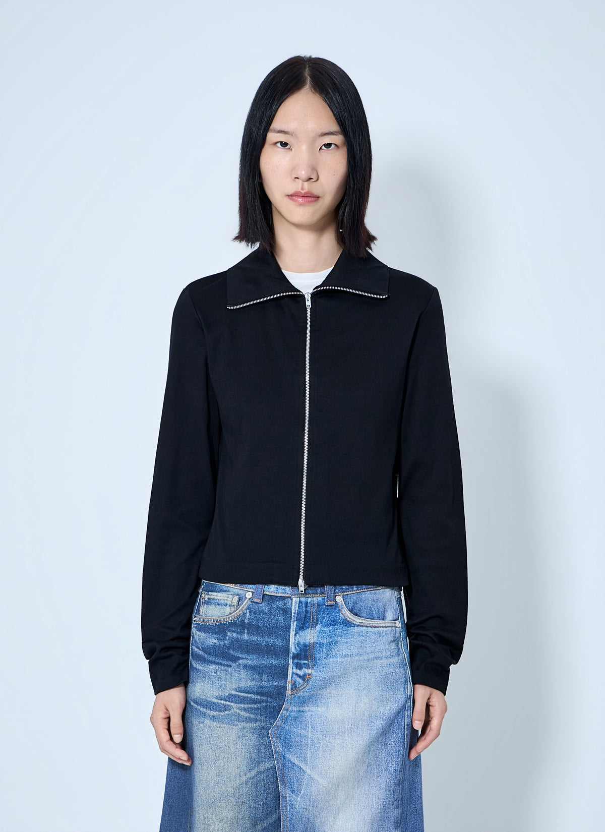 Our Legacy Our Legacy Women Slim Zip Longsleeve Top