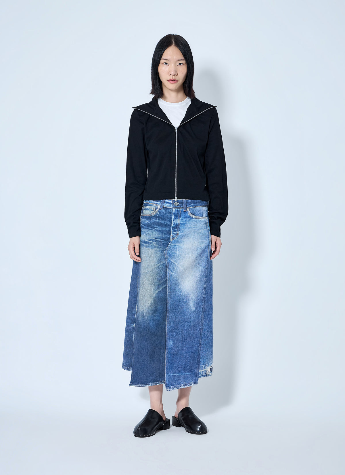 Our Legacy Our Legacy Women Slim Zip Longsleeve Top