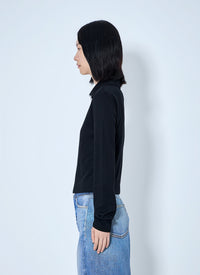 Our Legacy Our Legacy Women Slim Zip Longsleeve Top