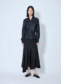 Our Legacy Women Slim Zip Shirt