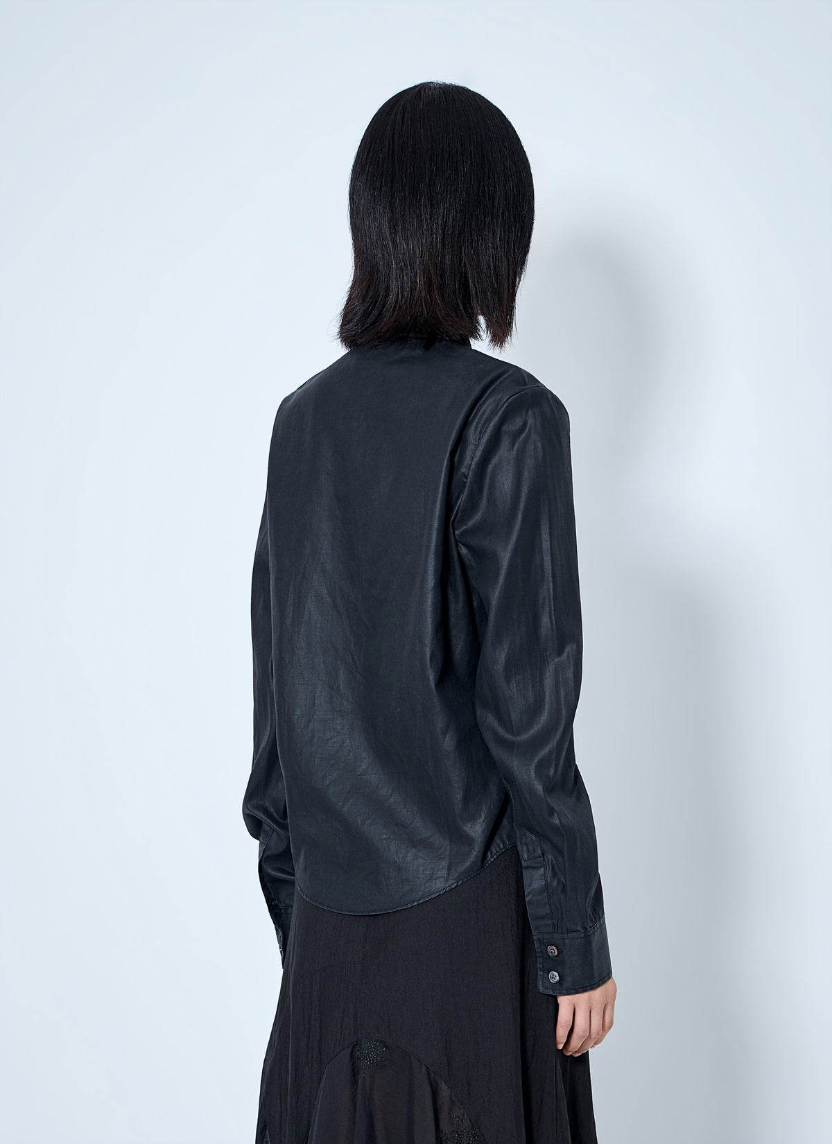 Our Legacy Women Slim Zip Shirt