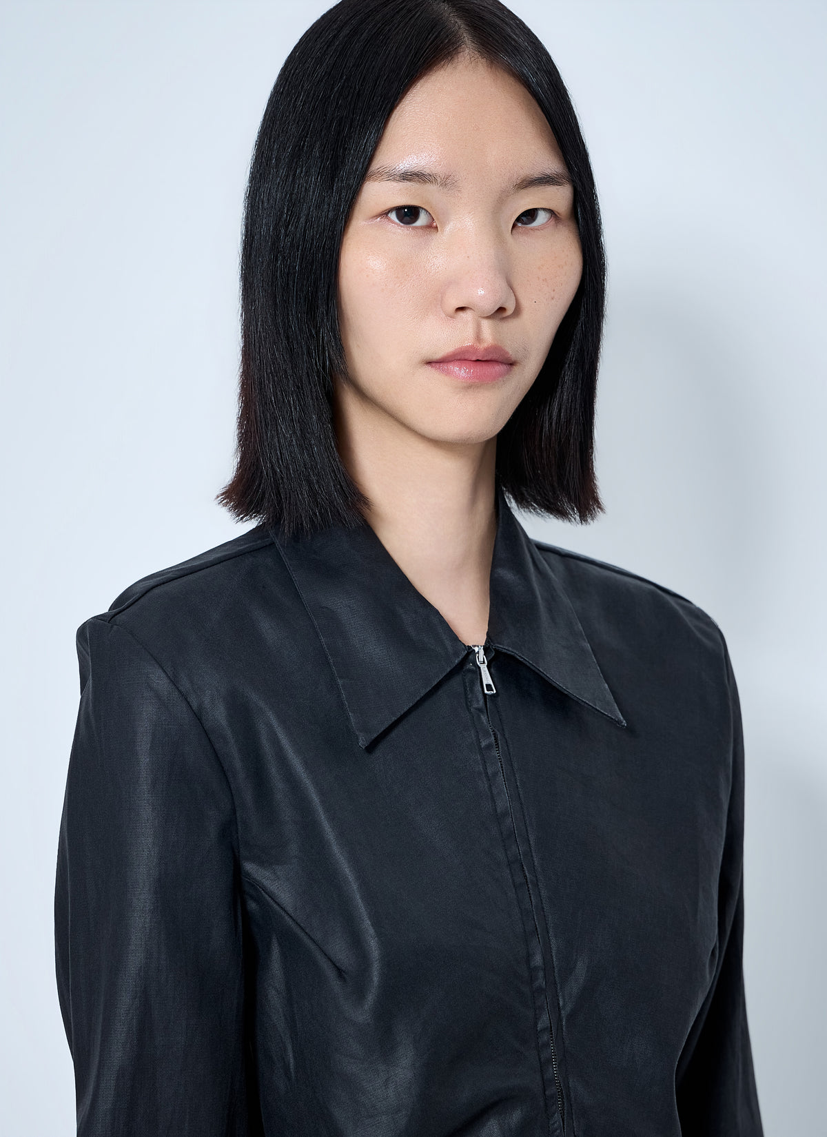 Our Legacy Women Slim Zip Shirt