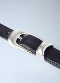 Our Legacy Our Legacy Women Curved Buckle Belt
