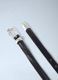 Our Legacy Our Legacy Women Curved Buckle Belt