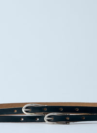 Our Legacy Women Twin Tongue Belt