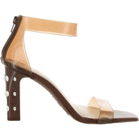 Makenna Womens Faux Leather Ankle Strap