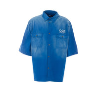 Willy Chavarria Willy Chavarria Men Oversize Short Sleeves Workwear Corcoran Overshirt