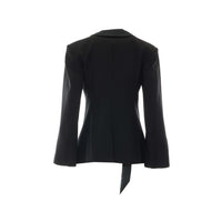 The Attico Women Oversized Ribbon Shawl Lapel Blazer