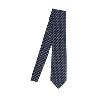 Ferragamo Ferragamo Men Owl Print Silk Tie