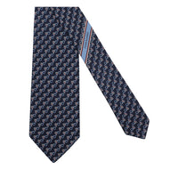 Ferragamo Ferragamo Men Owl Print Silk Tie