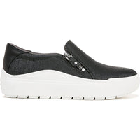 Time Off Now Womens Zipper Lifestyle Slip-On Sneakers