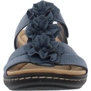 Laurieann Judi Womens Comfort Insole Adjustable Flat Sandals