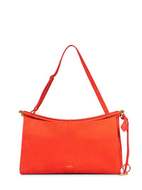 ALAÏA Alaïa Women Orange Brule Le Click Pocket 35 Shoulder Bag