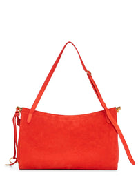ALAÏA Alaïa Women Orange Brule Le Click Pocket 35 Shoulder Bag