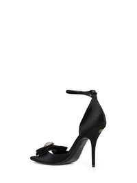 BALENCIAGA Balenciaga Women Black Avenue Palazzo 110 Mm Sandals