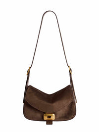 BALENCIAGA Balenciaga Women Nutmeg Clicca Shoulder Bag Medium Shoulder Bag