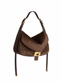 BALENCIAGA Balenciaga Women Nutmeg Clicca Shoulder Bag Medium Shoulder Bag