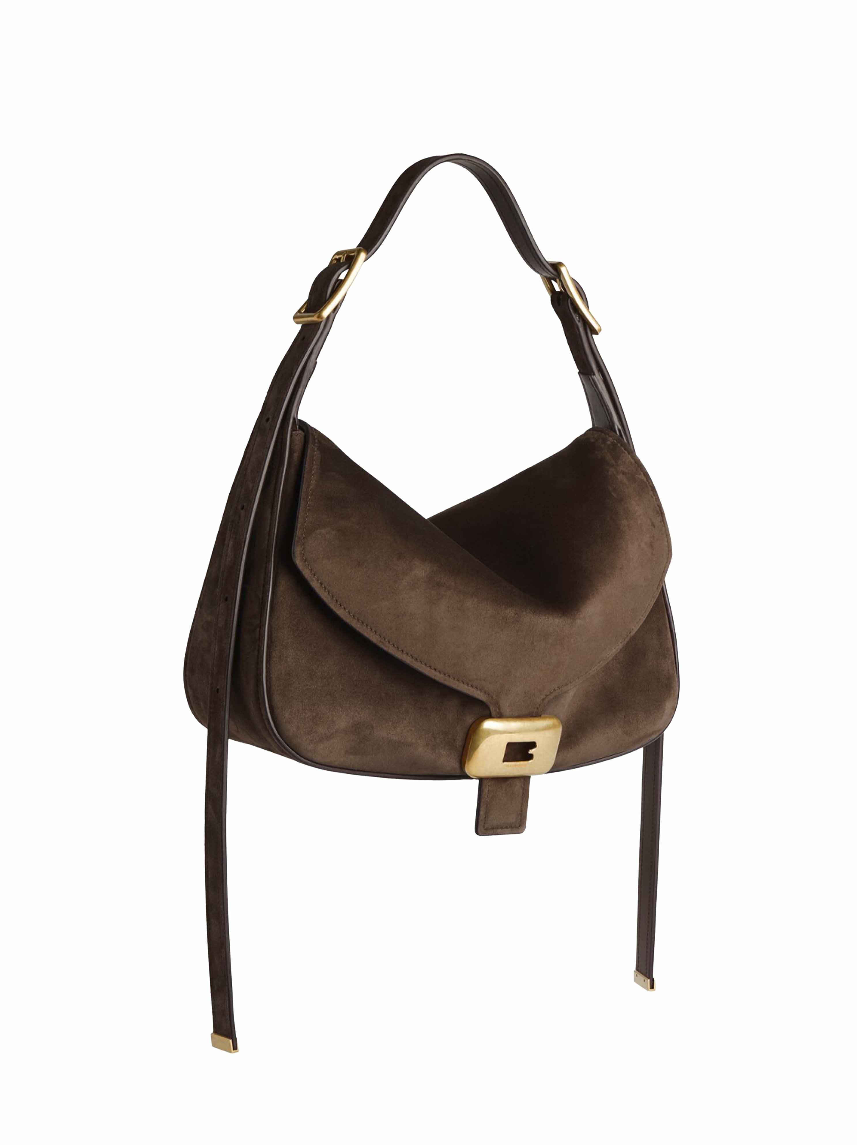 BALENCIAGA Balenciaga Women Nutmeg Clicca Shoulder Bag Medium Shoulder Bag